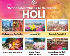 Best Places To Celebrate Holi in India