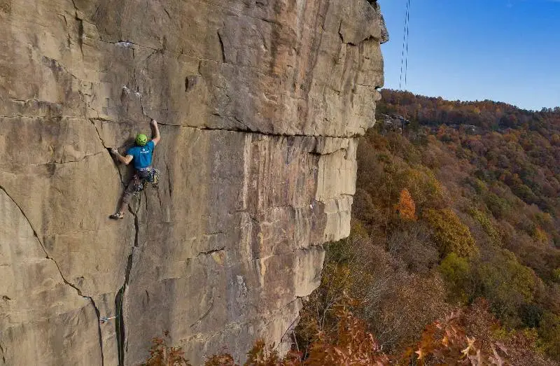 Rock climbing