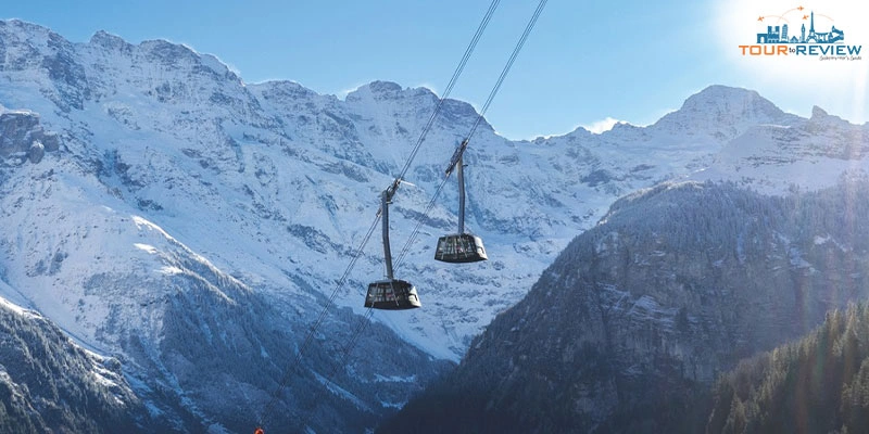 Record Building Cable Car Begins In Switzerland