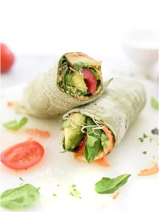 Veggie Hummus Wrap