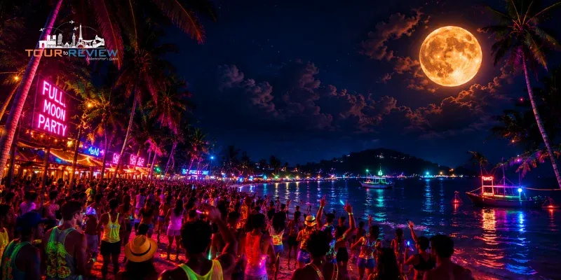 full moon party in koh samui