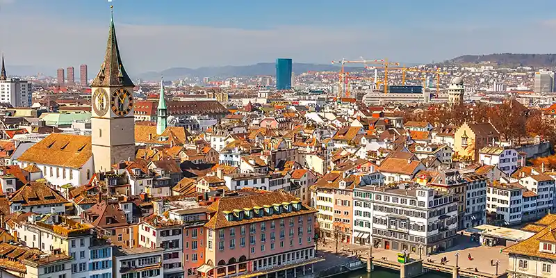 Zurich - places to visit in Switzerland

